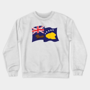 Booting Flag Crewneck Sweatshirt